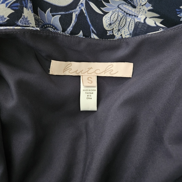 Anthropologie Hutch Geo Paisley Floral Wrap Maxi Dress Size:S - Picture 6 of 8